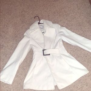 Beautiful white Peacoat